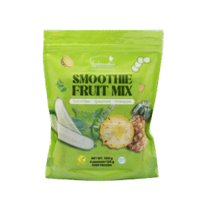 Smoothie; Green Frozen Mix - Pineapple, Cucumber, Peppermint 125G X 4units