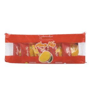 Frozen Mango Pulp – 1 kg (10 × 100 g Units)