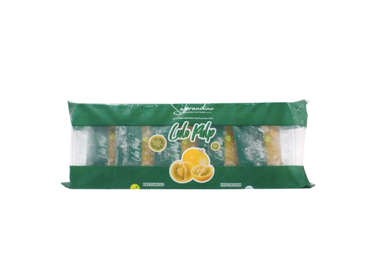 Frozen lulo Pulp – 1 kg (10 × 100 g Units)