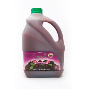 Purée; BLACK BERRY(MORA) , 74 oz (2.1 kg)